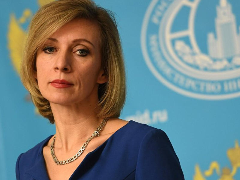 الناطقة باسم الخارجية الروسية ماريا زاخاروفا