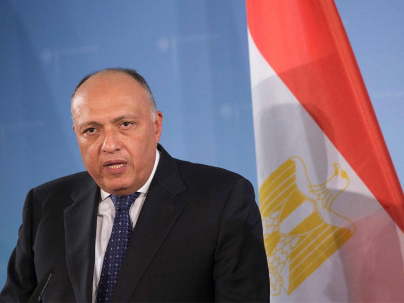 وزير الخارجية المصري سامح شكري
