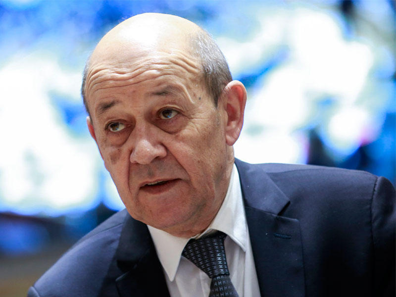 وزير الخارجية الفرنسي جان إيف لودريان