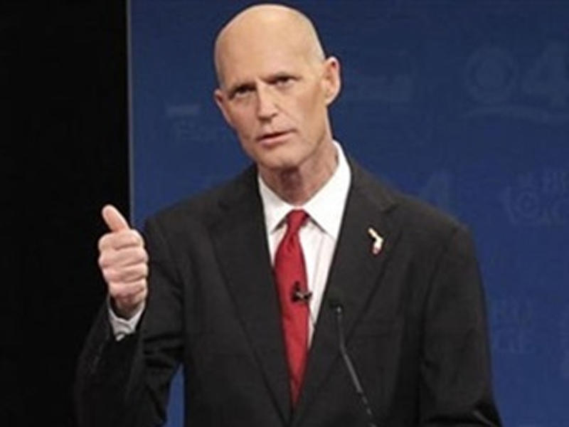 حاكم ولاية فلوريدا ريك سكوت