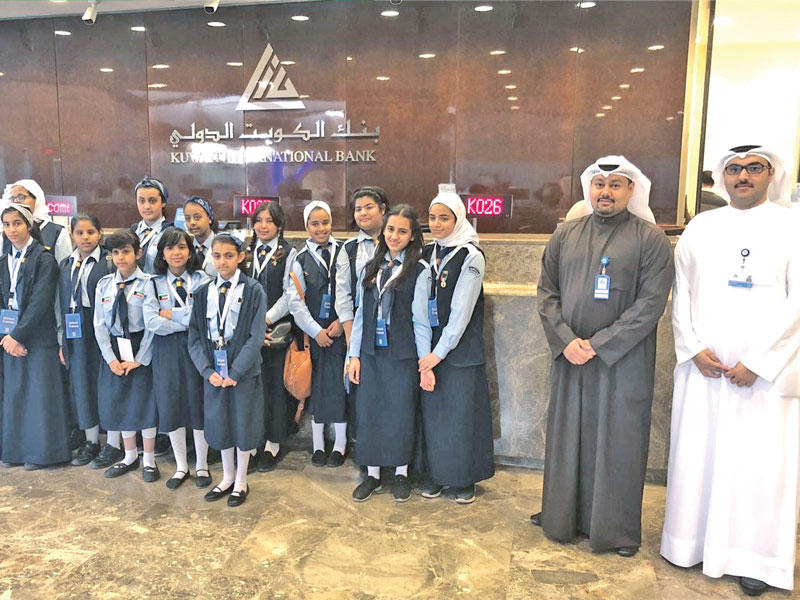 جانب من استضافة الطالبات