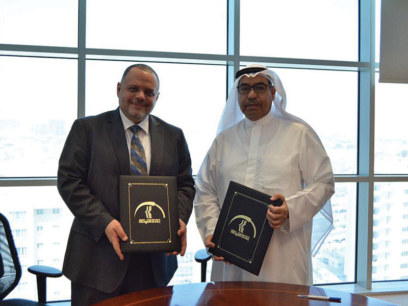 المجدلي والعنزي يتبادلان اتفاقية التعاون