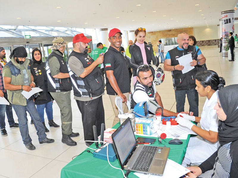 جانب من حملة لوياك للتبرع بالدم