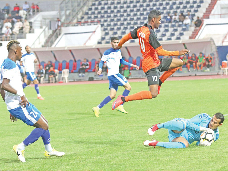 الرشيدي لم يصمد أمام هجمات كاظمة