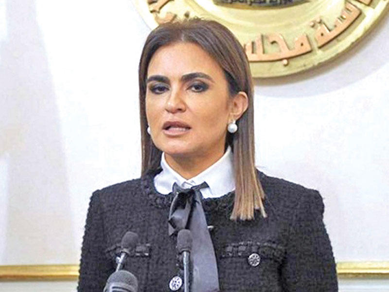 وزيرة الاستثمار والتعاون الدولي  سحر نصر