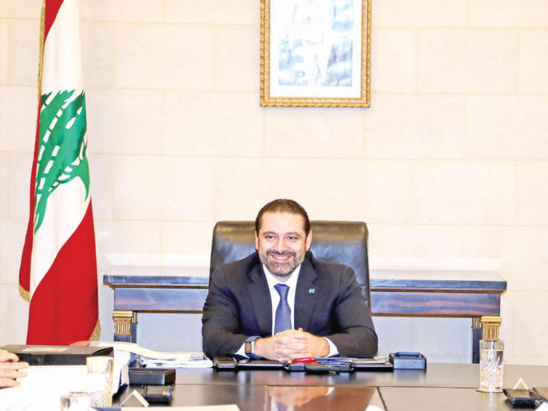 رئيس الحكومة سعد الحريري
