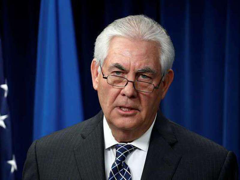 وزير الخارجيه الأمريكي السابق ريكس تيلرسون