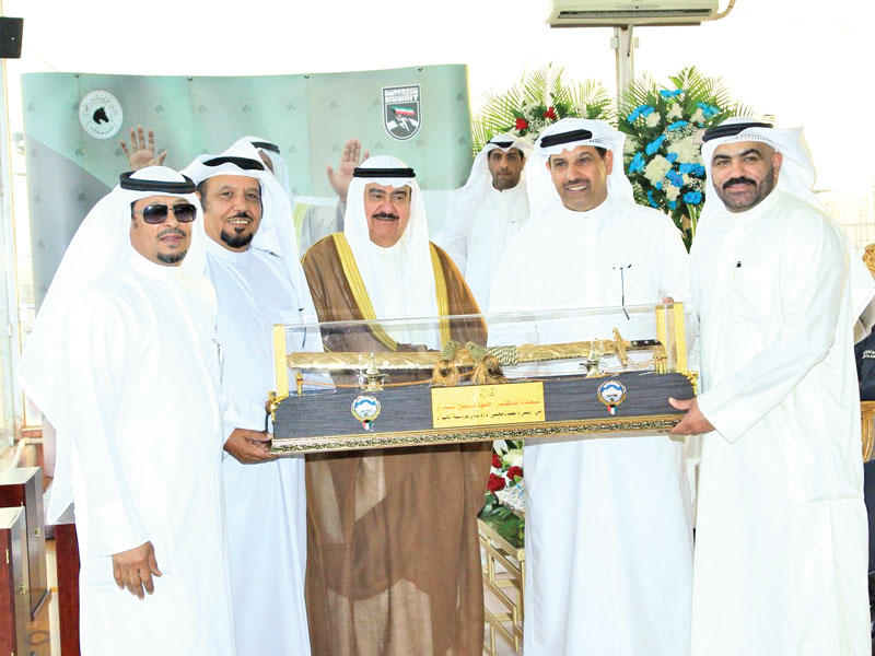 تكريم المهنا وفليطح  بعد البطولة