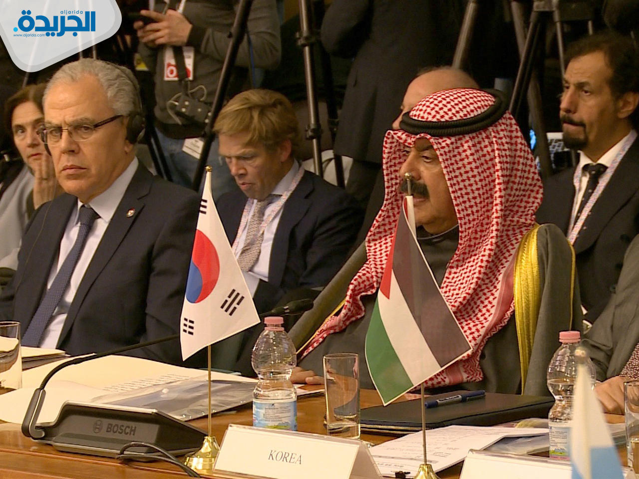 نائب وزير الخارجية خالد الجار الله يترأس وفد الكويت في مؤتمر روما الثاني لدعم الجيش اللبناني بمشاركة سفير الكويت في ايطاليا علي الخالد الصباح