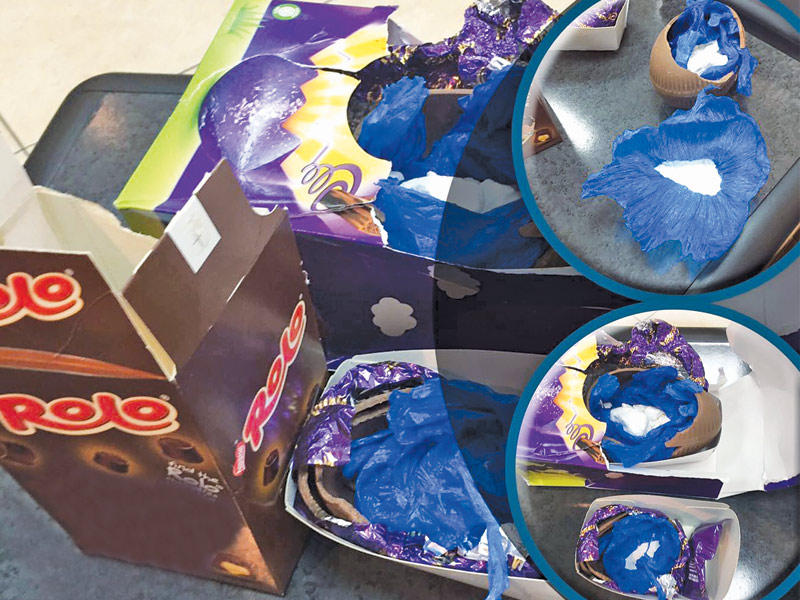 جانب من المضبوطات