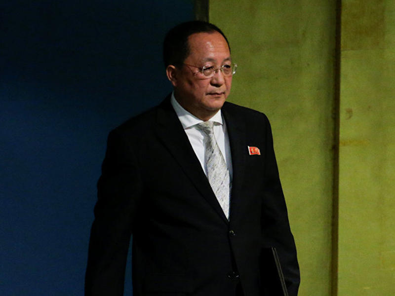 وزير خارجية كوريا الشمالية ري يونج هو