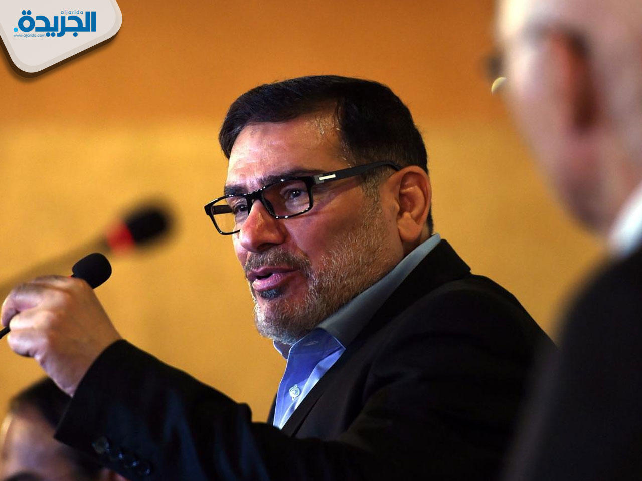 أمين المجلس الاعلى للأمن القومي الايراني علي شمخاني