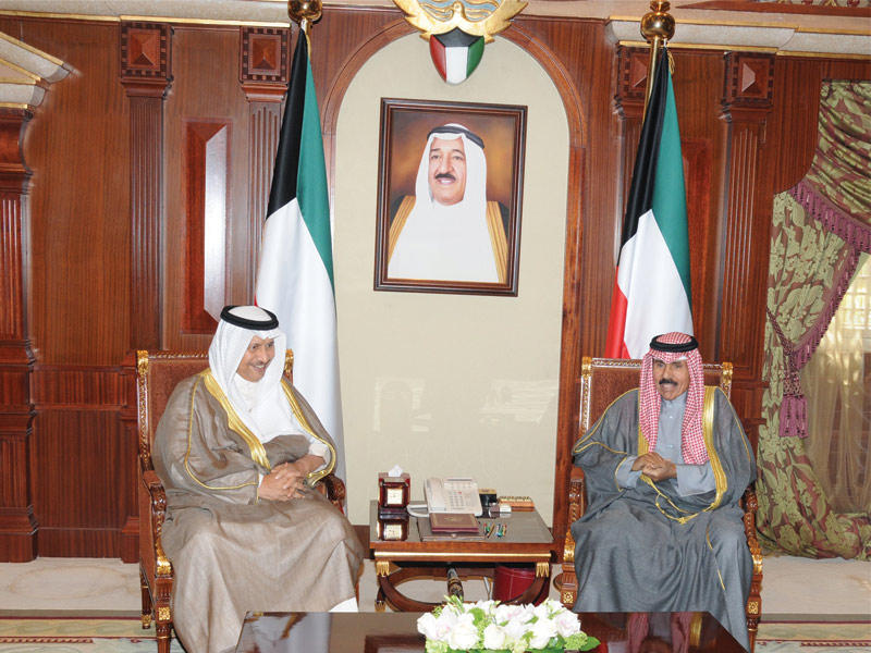 ولي العهد مستقبلاً المبارك أمس