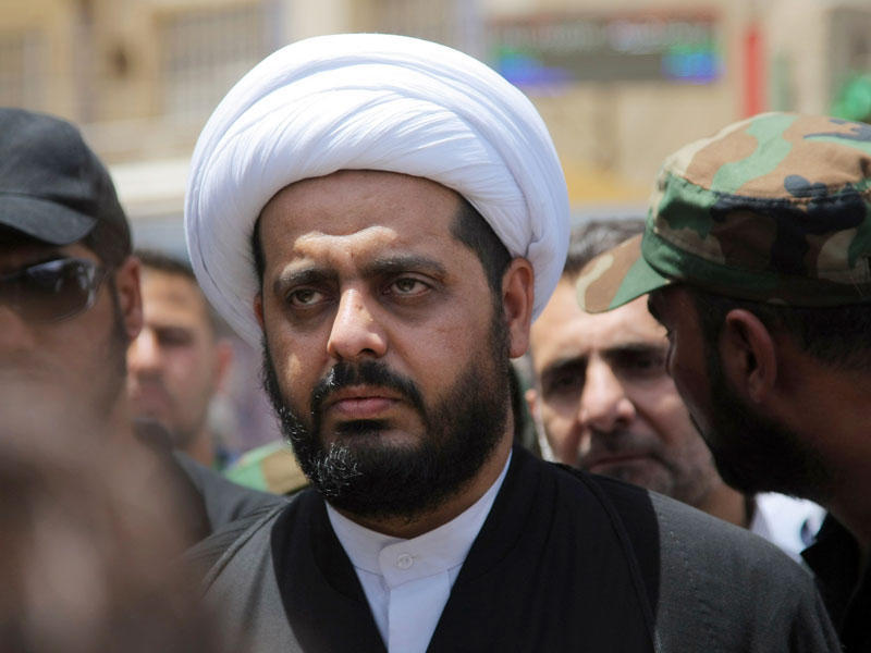 الأمين العام لحركة  عصائب أهل الحق  قيس الخزعلي