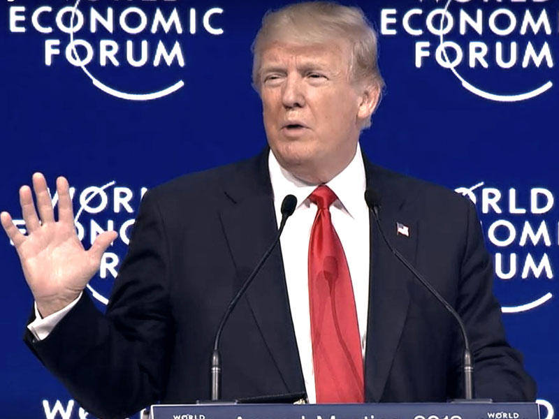  الرئيس الاميركي دونالد ترامب