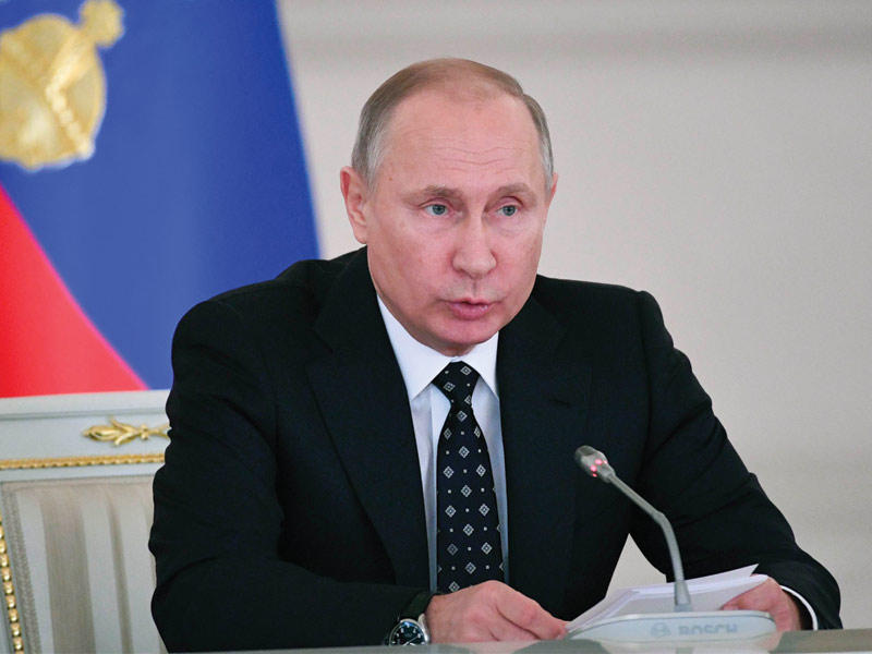 الرئيس فلاديمير بوتين