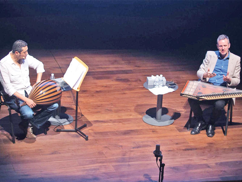 مارتن ستروك وطارق بشير