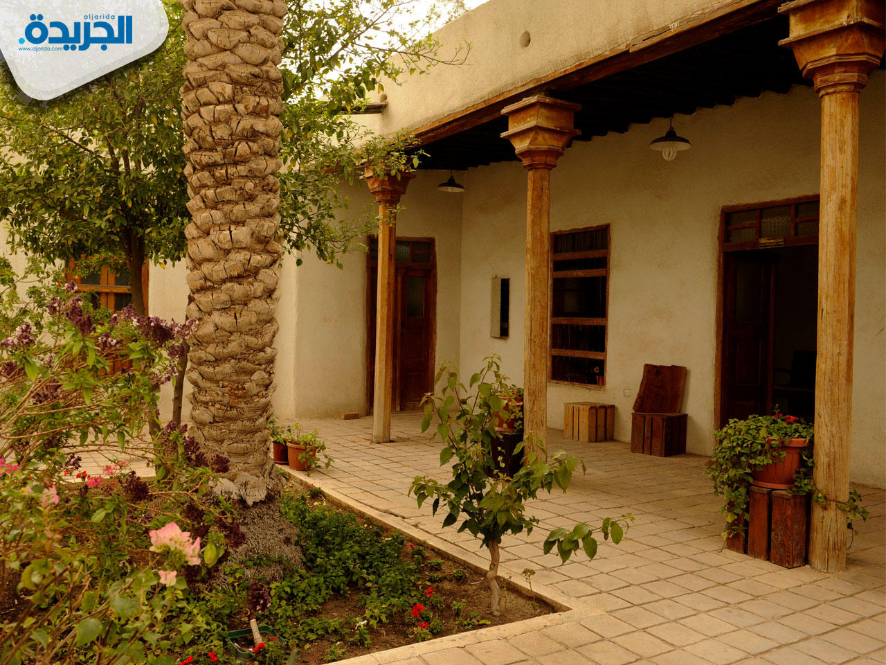 المرسم الحر نموذج عن البيت الكويتي قديما