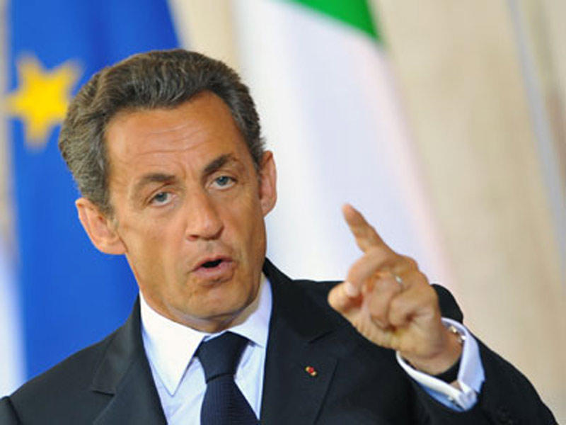 الرئيس الفرنسي السابق نيكولا ساركوزي