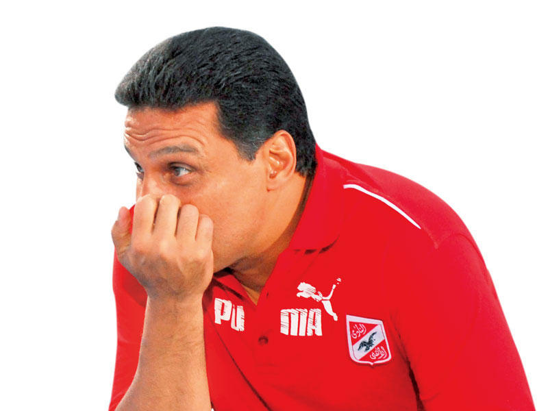 المدير الفني للنادي الأهلي المصري  حسام البدري