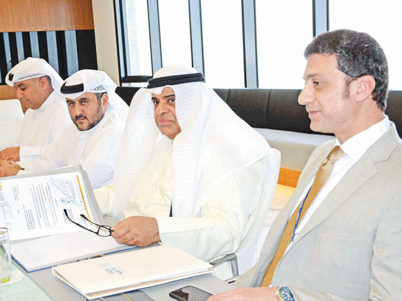 خالد الفضالة مترئساً عمومية «وفرة العقارية»