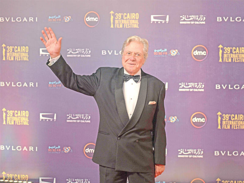 حسين فهمي في افتتاح الدورة السابقة