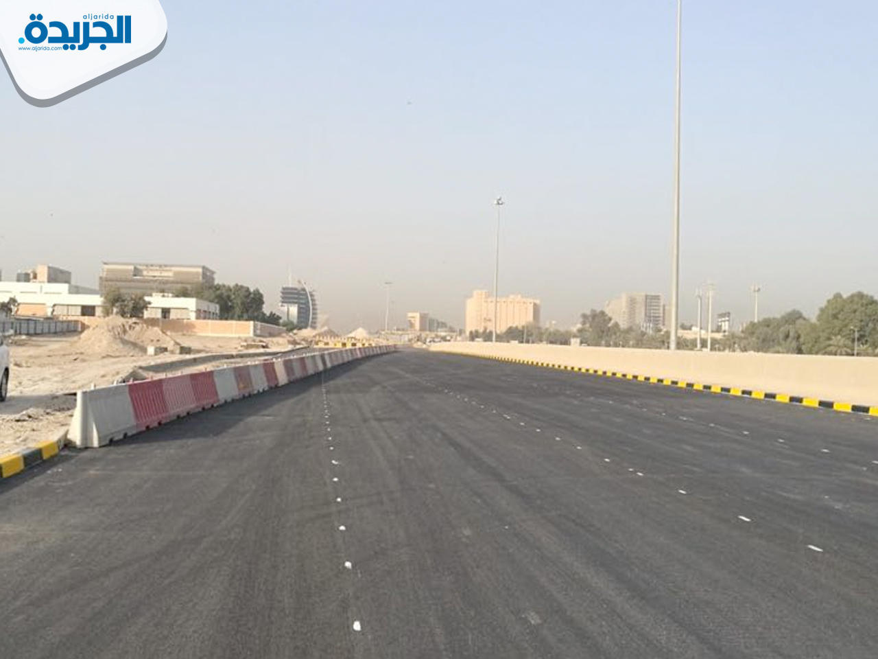 جانب من مشاريع الطرق الحالية