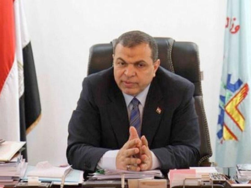  وزير القوى العاملة محمد سعفان 