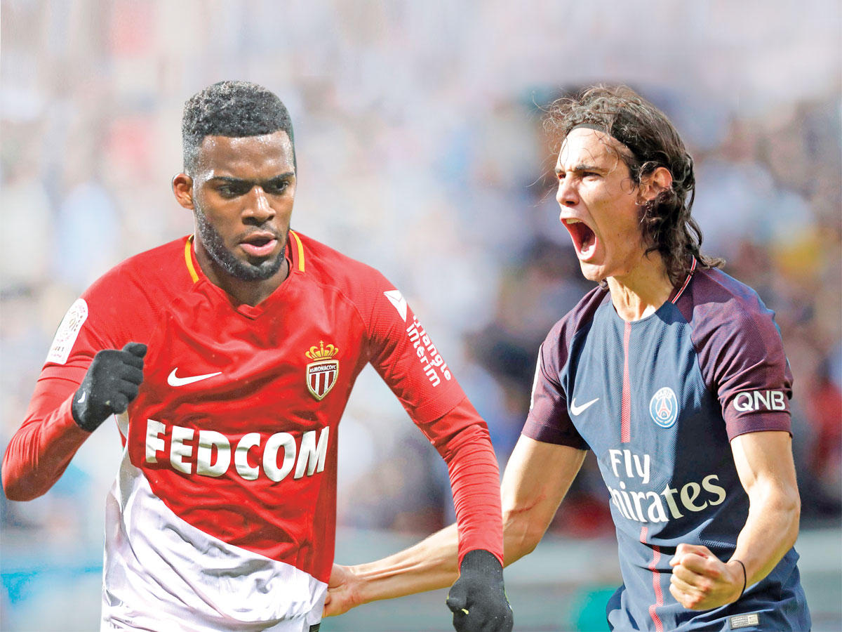 كافاني نجم باريس - ليمار نجم موناكو