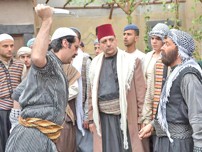 لقطة من «باب الحارة»