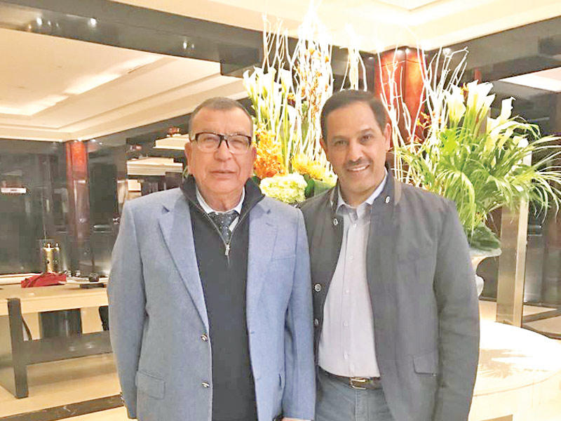 فليطح والحلو خلال اللقاء