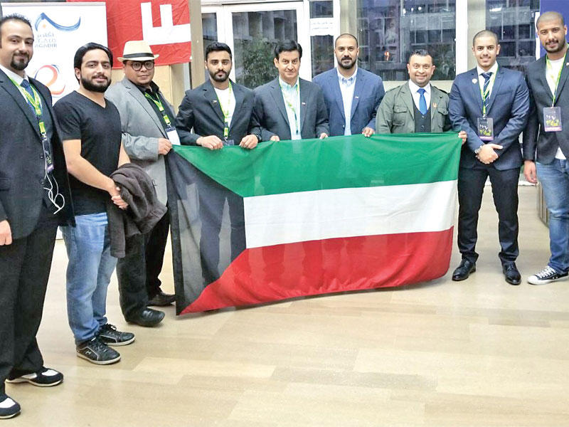 وفد الكويت المشارك في مهرجان أكادير 