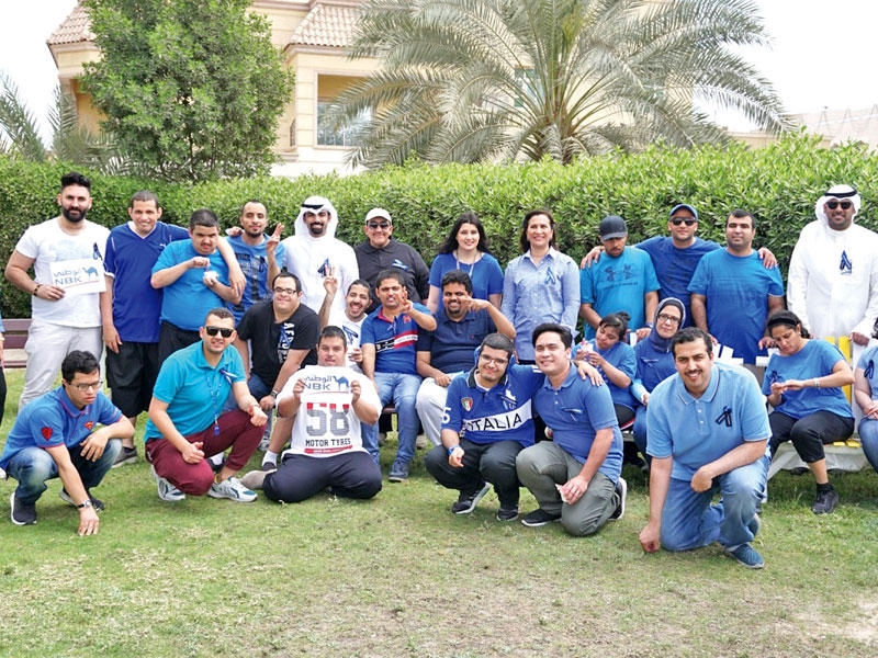 مشاركون في الاحتفالية