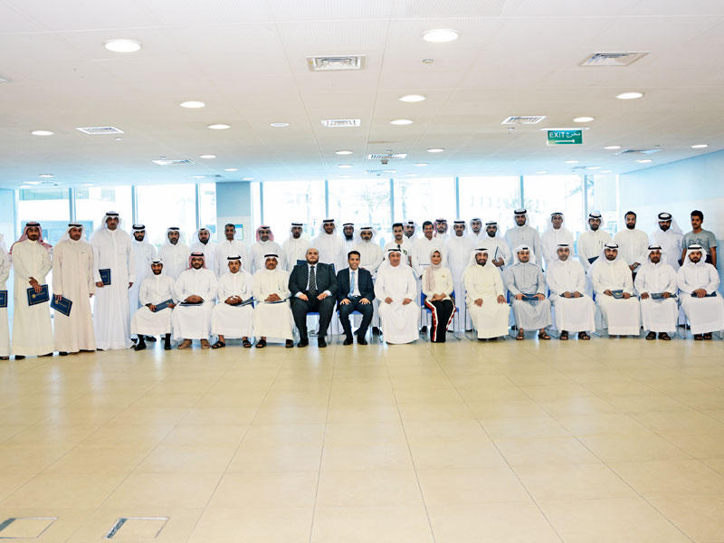 صورة جماعية لمنتسبي الحرس الوطني