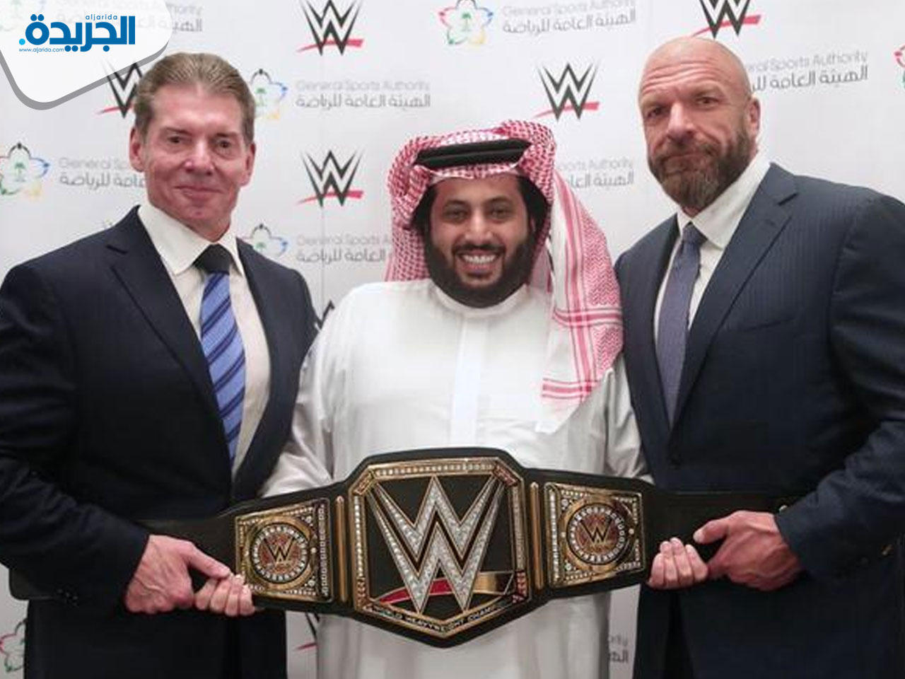 تركي آل الشيخ توسط ملاك بطولة المصارعة الحرة «WWE»