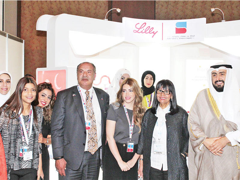 باسل الصباح خلال مؤتمر المجموعة الخليجية لدراسة السكري