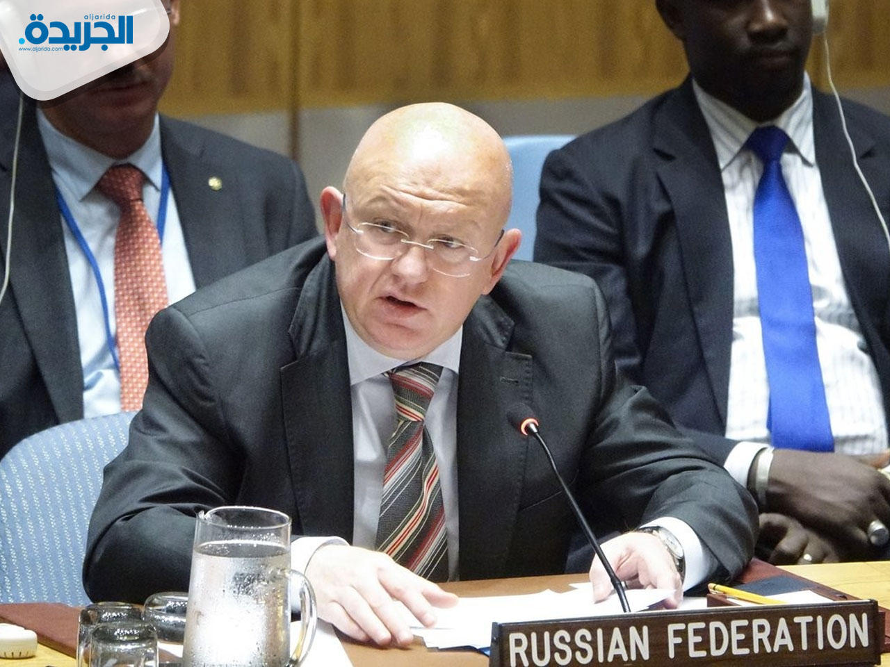 سفير موسكو إلى الامم المتحدة فاسيلي نبنزيا