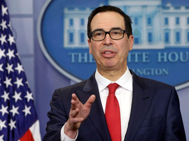 وزير الخزانة الأميركية ستيفن منوتشين
