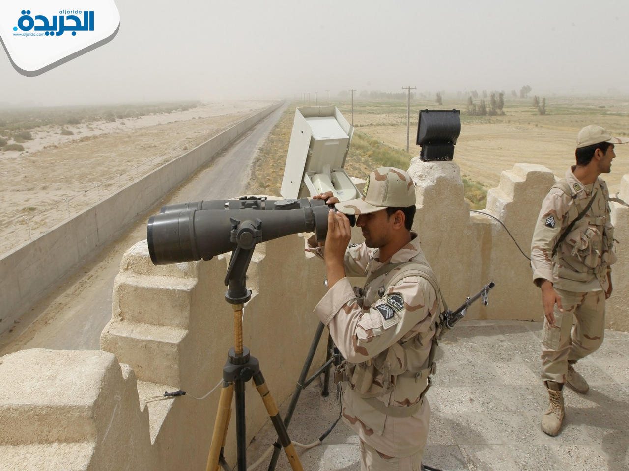 عناصر من حرس الحدود الإيرانية