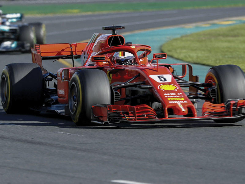 فيتل سائق فيراري