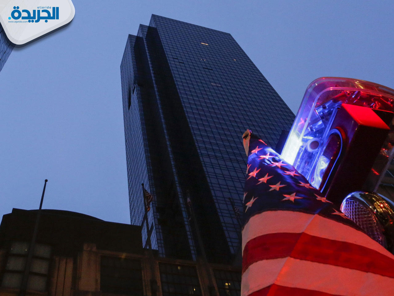 الطابق الـ50 بعد اخماد الحريق