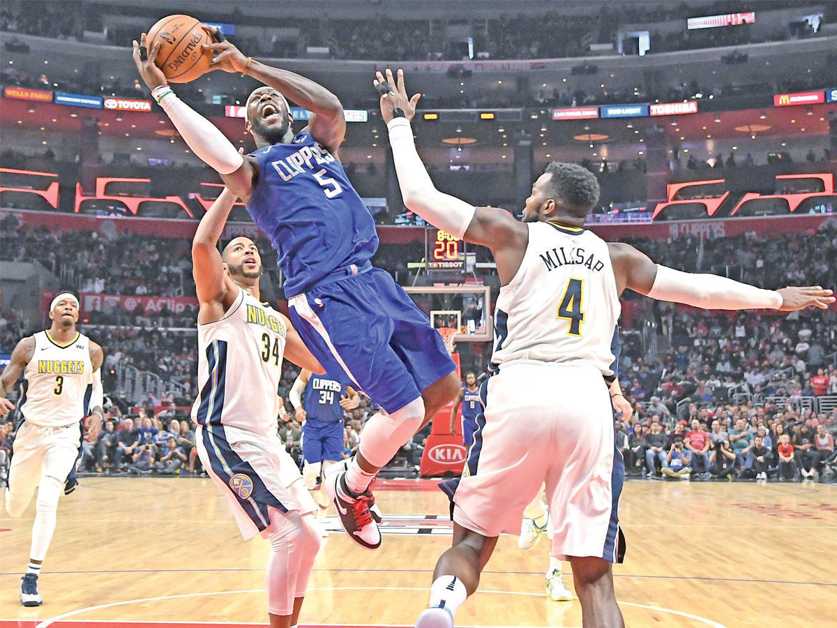 جانب من مواجهة كليبرز وناغتس