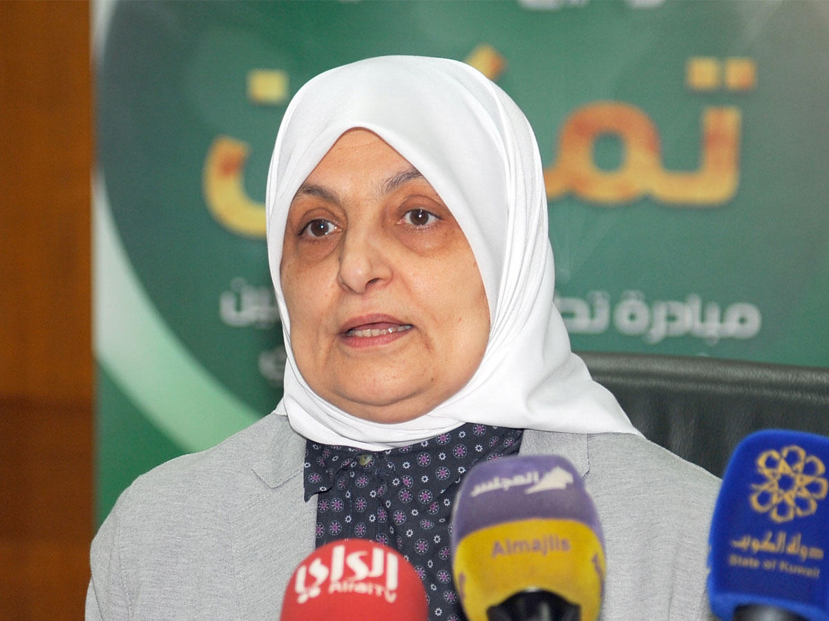 وزيرة الشؤون الاجتماعية والعمل وزيرة الدولة للشؤون الاقتصادية هند الصبيح