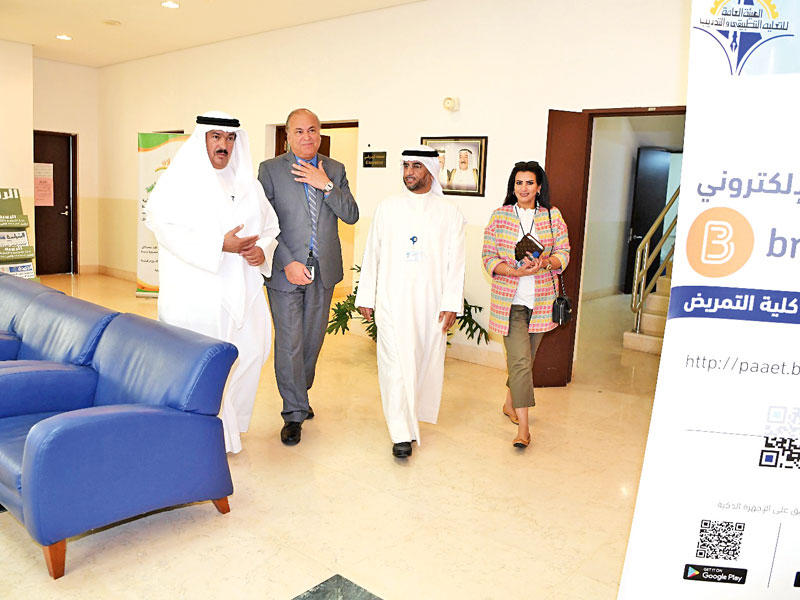 المضف خلال جولته التفقدية