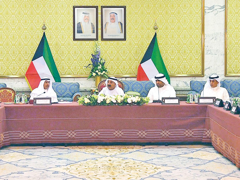 ناصر الصباح مترئسا اجتماع المجلس الأعلى للتخطيط أمس