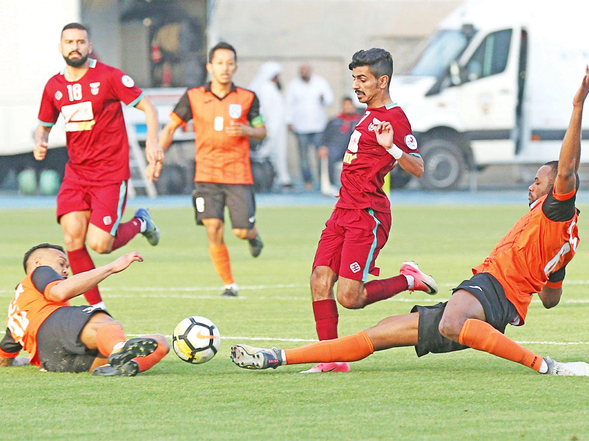 كاظمة نجح في قطع طريق النصر