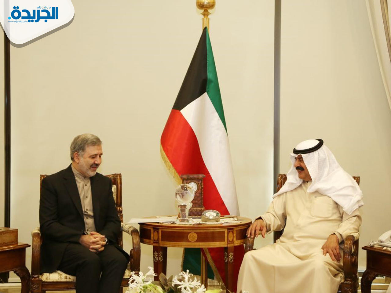 الجارالله أثناء استقباله عنايتي أمس