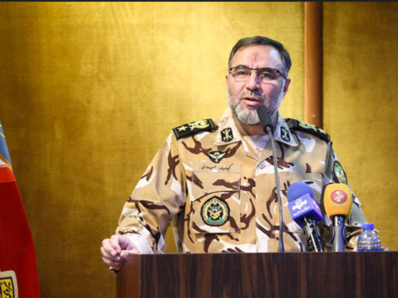  قائد القوة البرية في الجيش الإيراني العميد كيومرث حيدري