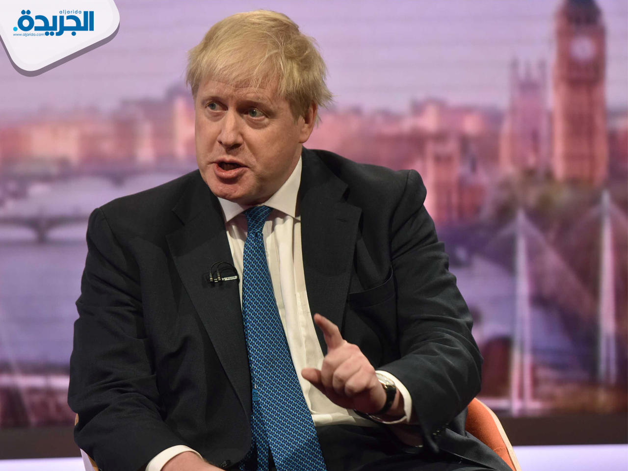 وزير الخارجية البريطاني بوريس جونسون