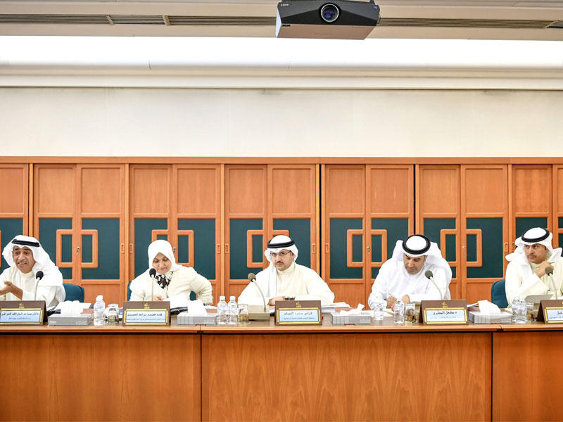 الخرافي والصبيح في اجتماع «الأولويات» أمس